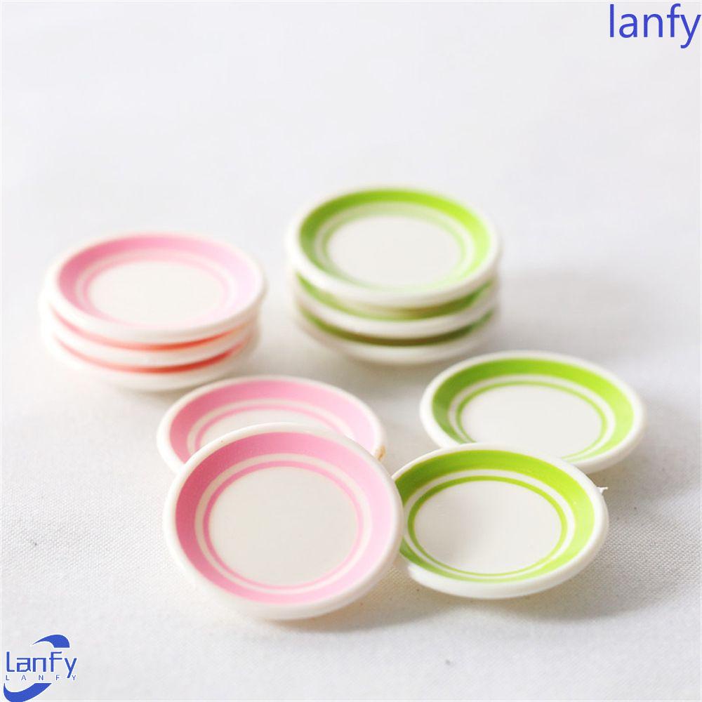 Lanfy Mainan Dapur Mini 5Pcs/Set Peralatan Makan Boneka Aksesoris Rumah Boneka Accessorie Pretend Play Toy Food Dishes