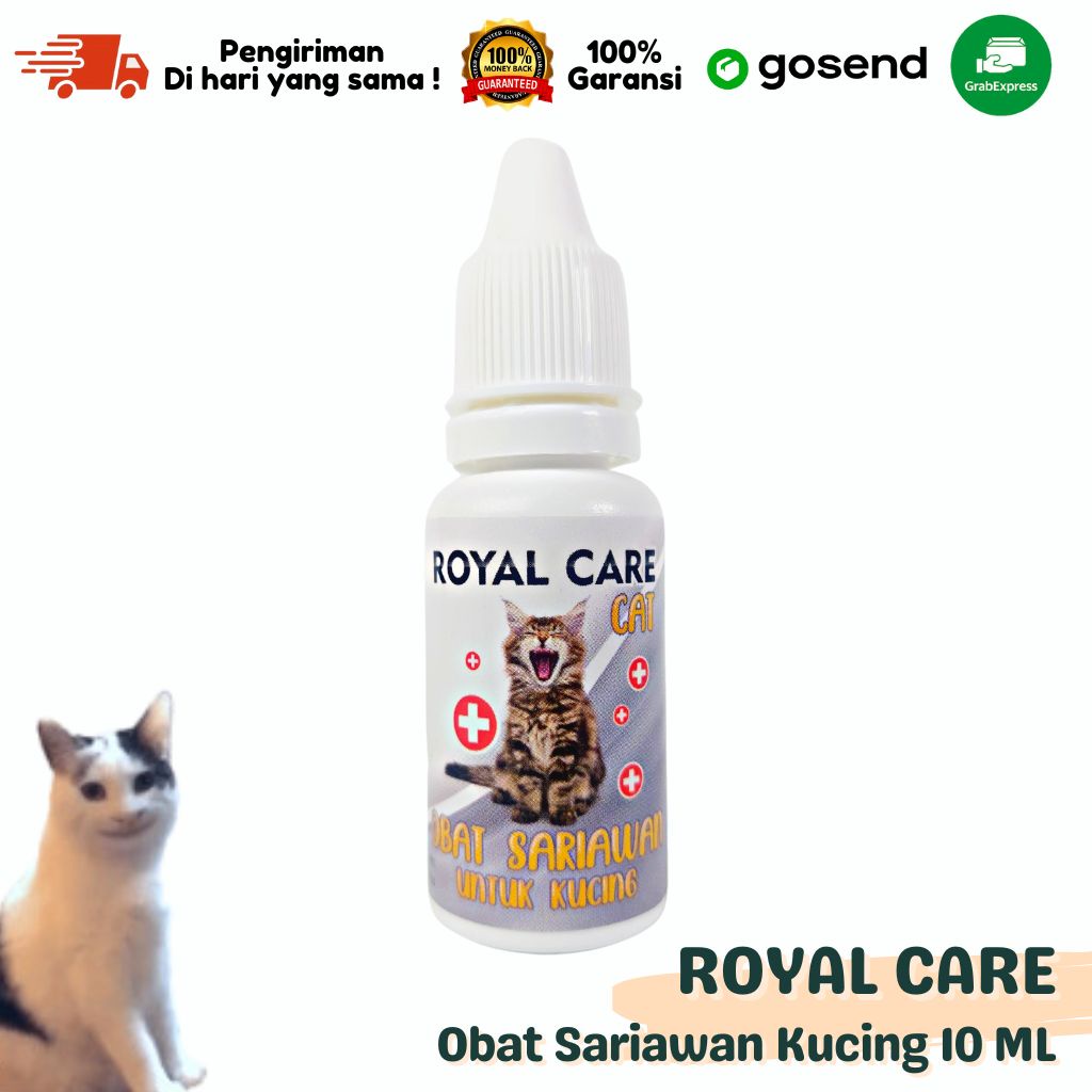 Obat Sariawan dan bau mulut Kucing ROYAL CARE CAT 10ML