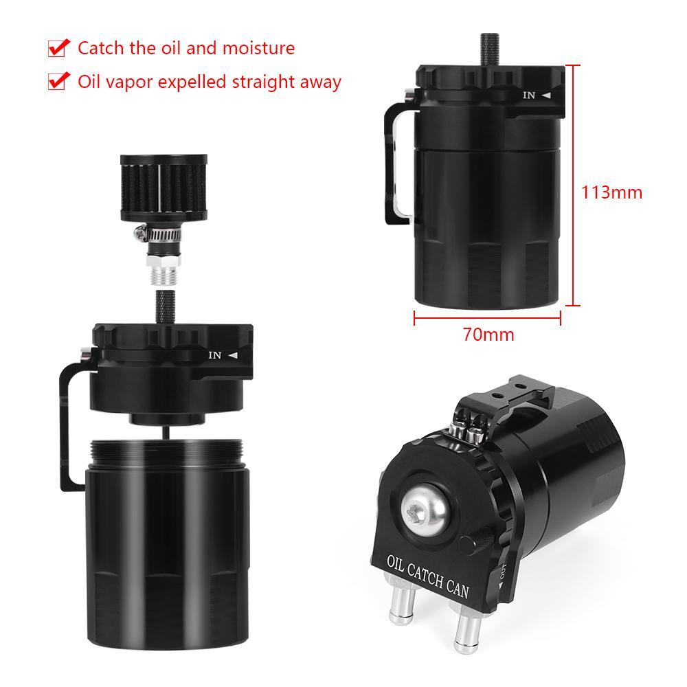 Populer Oil Catch Can Replacement Oil Separator Valve Filter Kit Saluran Minyak Tandon Solar