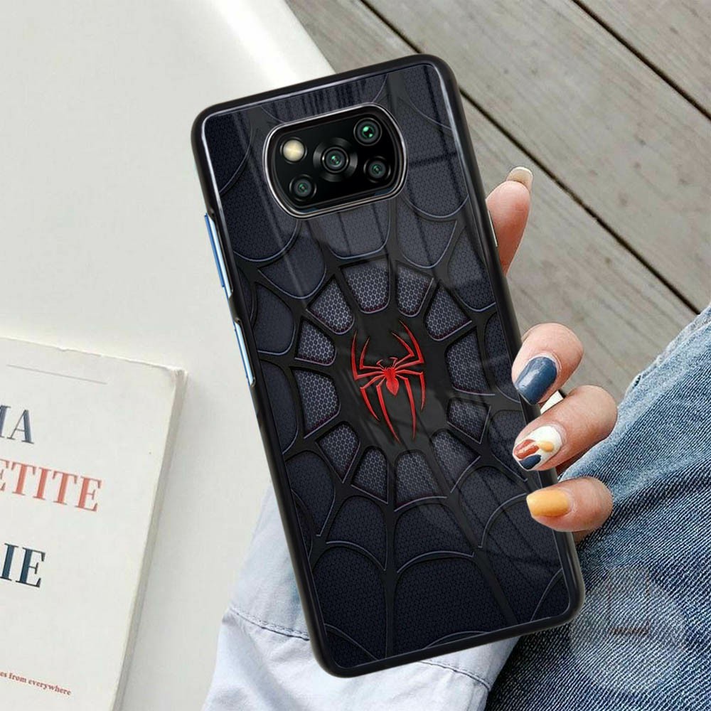 [T02] Case Glossy Anime Spider Man Redmi Poco X3 - Poco X3 Pro - Poco X3 Nfc