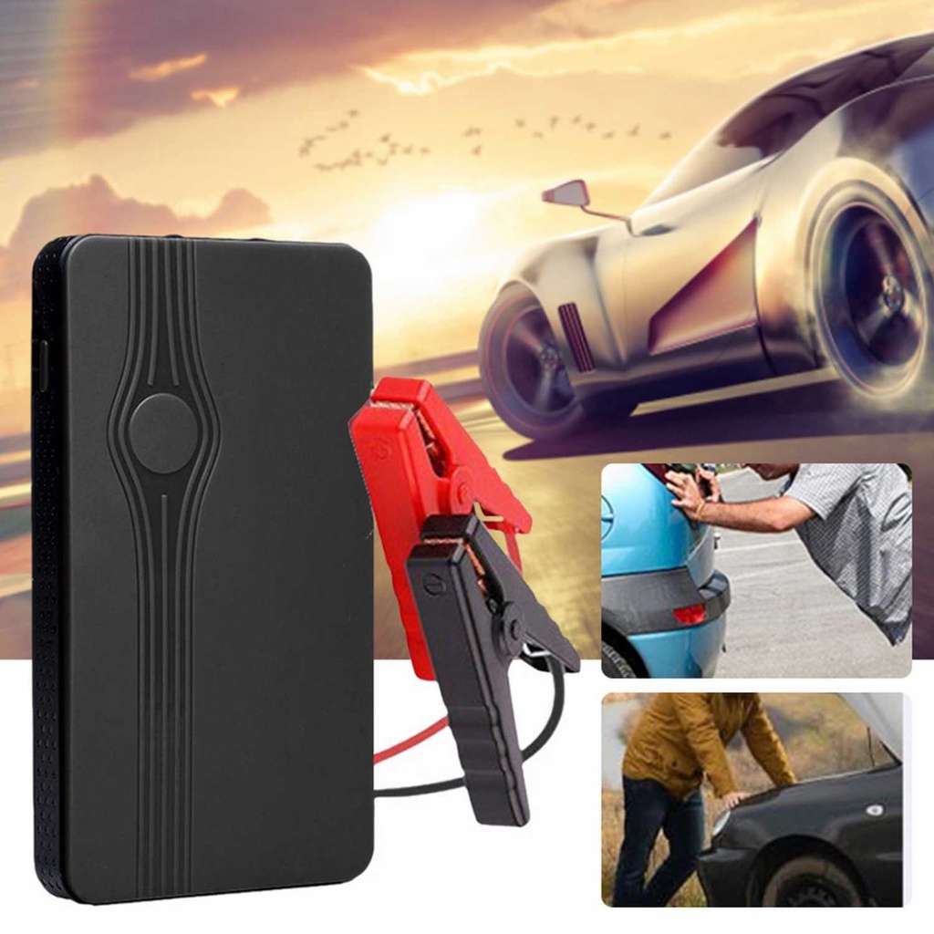 Power Bank Car Jump Starter 12V 5000mAh with Flashlight Alat Mobil Burnhilda