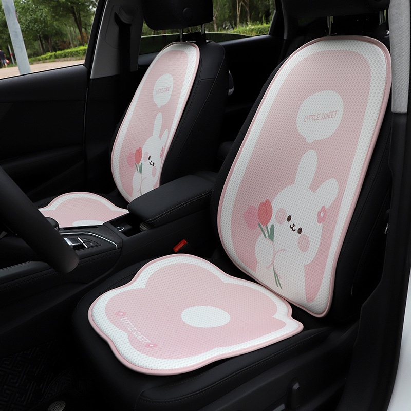 Bantal Kursi Kelinci Lucu Mobil Untuk Segala Musim, Bantal Kursi Kartun Hewan Mobil