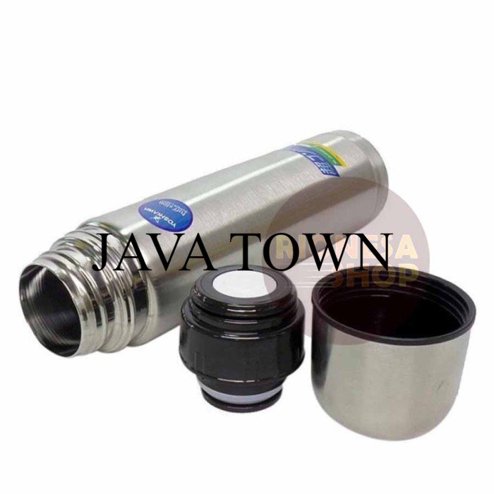 Terlaris Termos Peluru Yoshikawa 350 / 500 / 750 ml Thermos Botol Tahan Panas - Hitam, 350 ml GRQ104