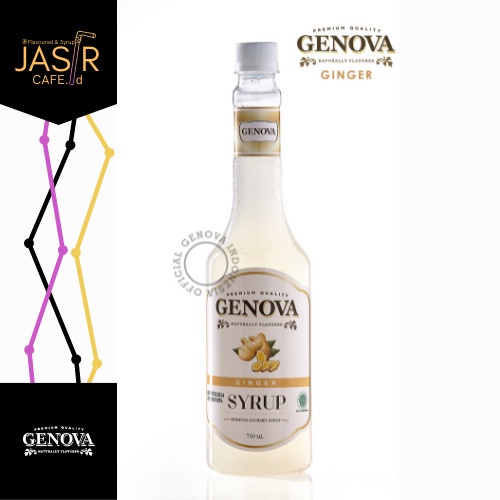 

Genova Syrup Ginger - 750ml