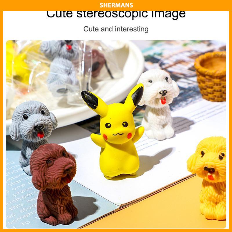 

[Ready Stock❤️]Penghapus Pensil Model Doggy Tip Penghapus Lucu Aksesoris Alat Tulis sherman