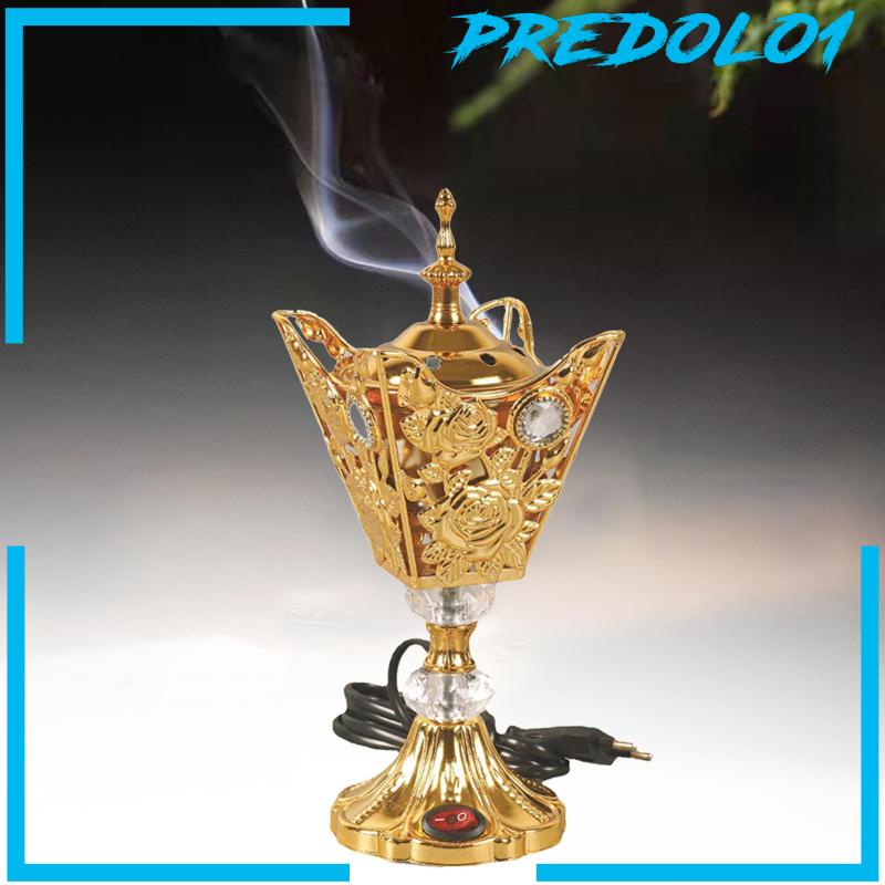 [Predolo1] Burner Elektrik Ornamen Pedupaan Timur Tengah Untuk Rumah Kamar Tidur Kantor