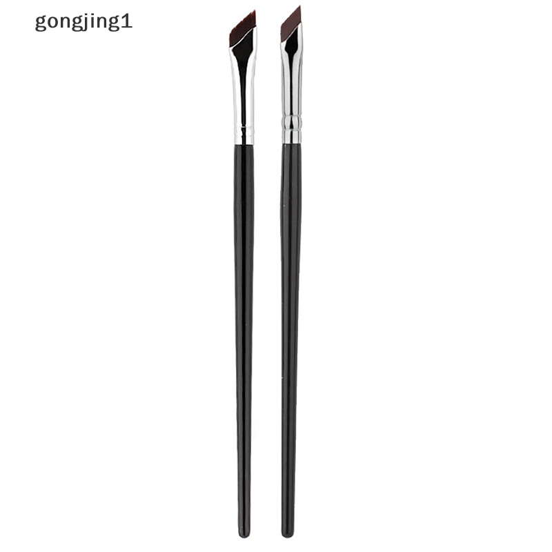 Ggg Upgrade Blade Eyeliner Brush Sikat Alis Datar Sudut Halus Ultra Di Bawah ID