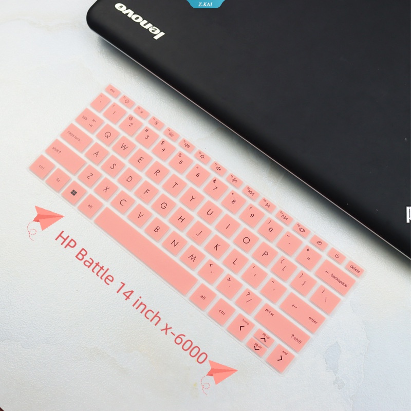 Desktop Serba Komputer Lembut Dan Nyaman Cover Pelindung Tersedia Model HP Battle 14inch X-6000 Pelindung Keyboard Waterproof Silicone Cover [ZK]