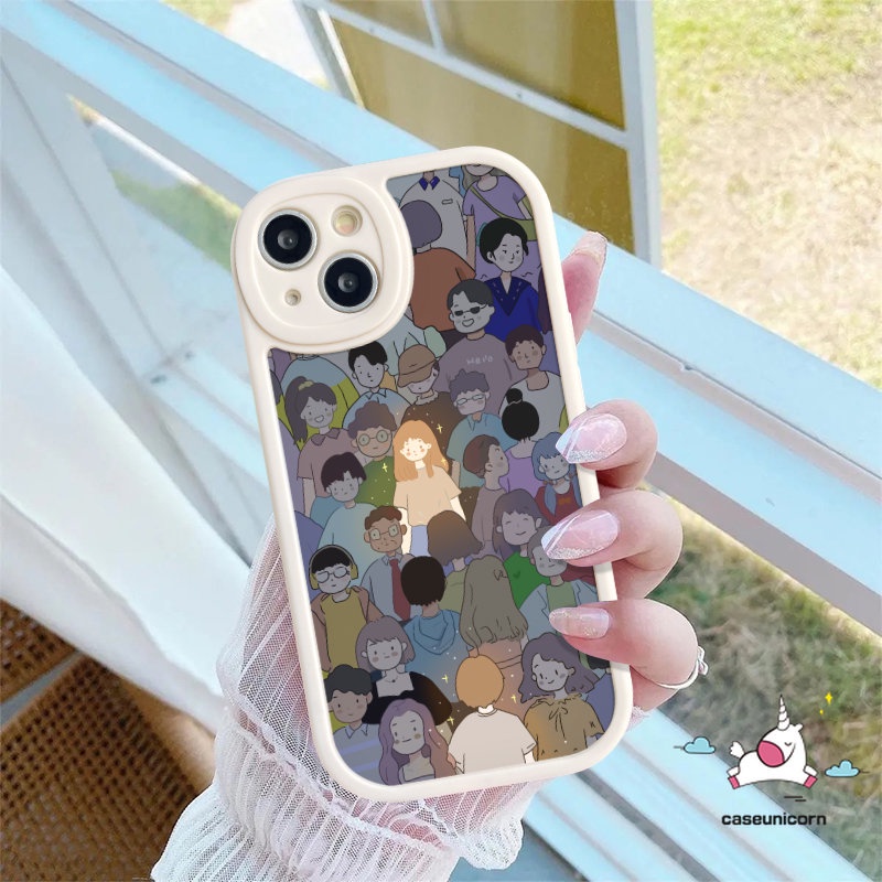 Case Pecinta Untuk Infinix Smart 6 5 Hot 10s 11 10T 11s 10 9 Play Hot 11 10T 10 Lite 10s 11s Infinix Note 8 Fashion Kartun Lucu Pasangan Cowok Cewek Tpu Pasangan Cover