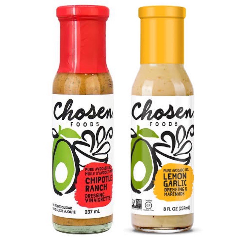 

Chosen Foods Gluten Free Salad Dressings 355ml (CitraFood)