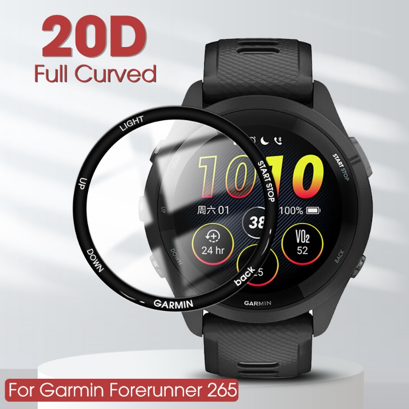 Hd Composite Film for Garmin Forerunner265 Series/Pelindung Layar Full Coverage Untuk Jam Tangan Garmin Aksesoris Anti Gores