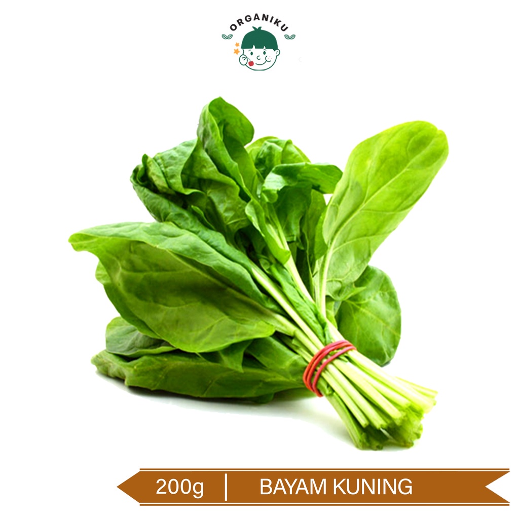 

Bayam Kuning Organik / Organic Spinach 200gr (CitraFood)