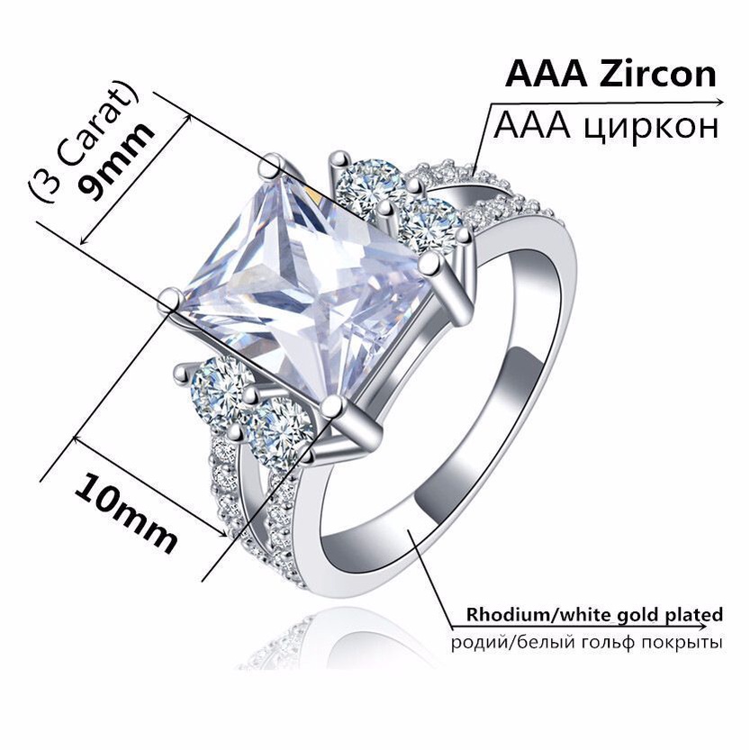 Aksesoris Perhiasan Fashion Goldkingdom Ready Stock Dengan Cincin Micro-set AAA Lapis Emas