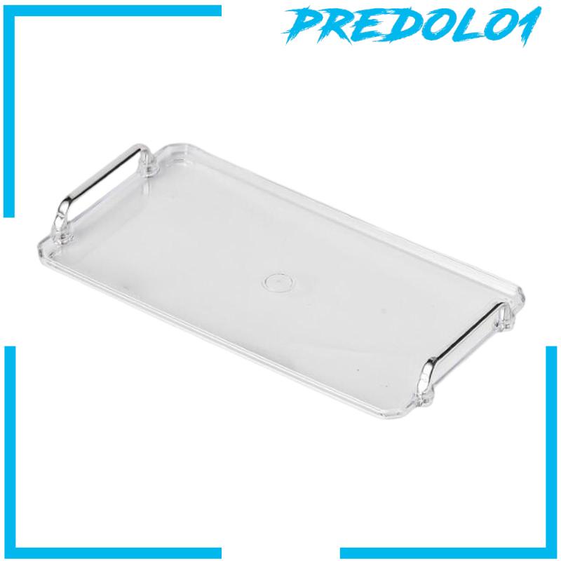 [Predolo1] Serving Tray Platter Nampan Dessert Buah Elegan Untuk Dessert Dresser Kamar Mandi