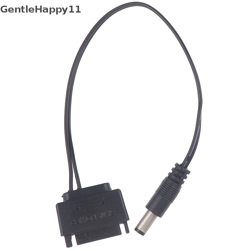 Gentlehappy 1Pc SATA Male to DC 5.5 * 2.1mm 12V power supply Kabel SATA Ke DC 20cm id