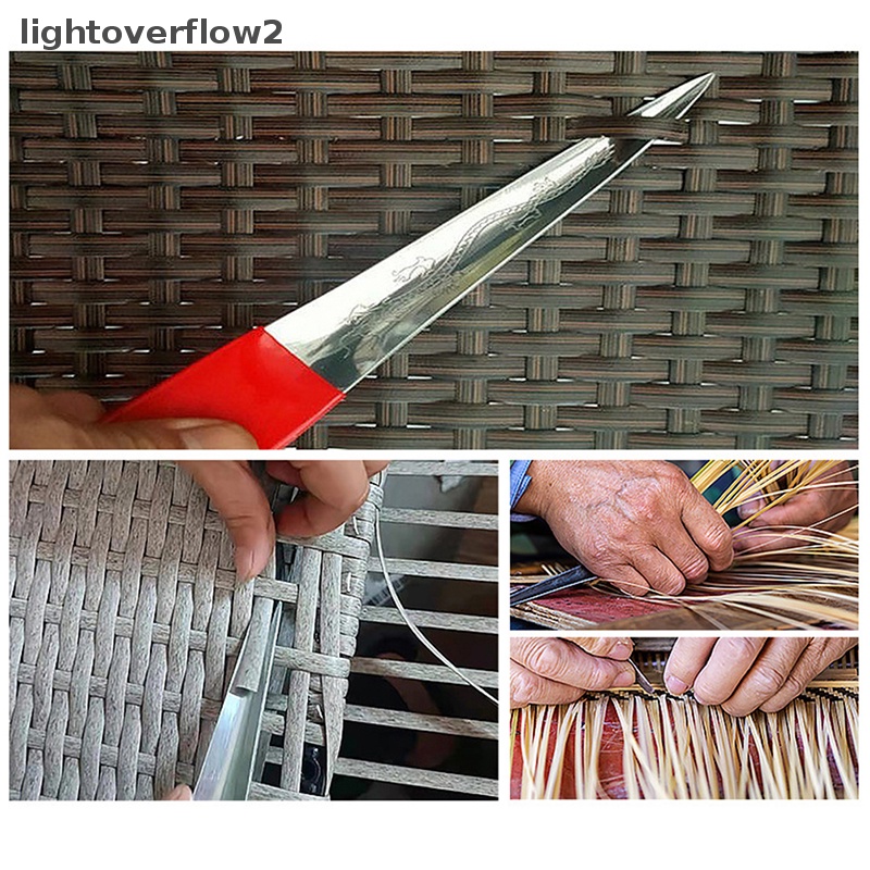 [lightoverflow2] Congkelan Khusus Rotan DIY Rattan Furniture Work Blade Alat Rajut [ID]