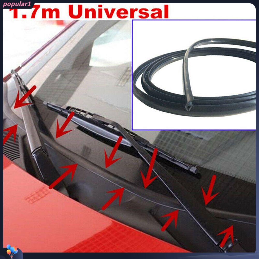 Populer Strip Seal Karet Penuaan Mobil New Wiper Cover Hitam Bawah Panel Kaca Depan