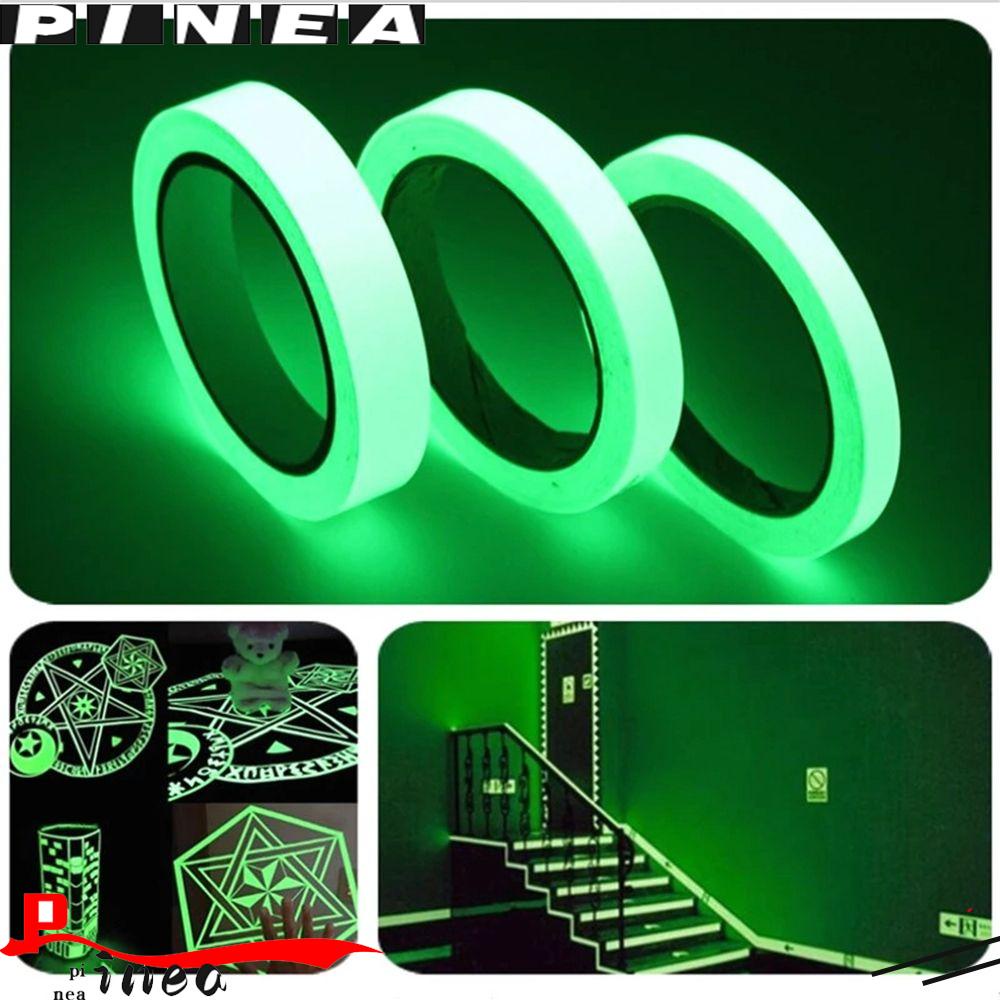 Tape Stiker Peringatan Luminous Hijau Nanas Variasi Ukuran 3m Glow In The Dark