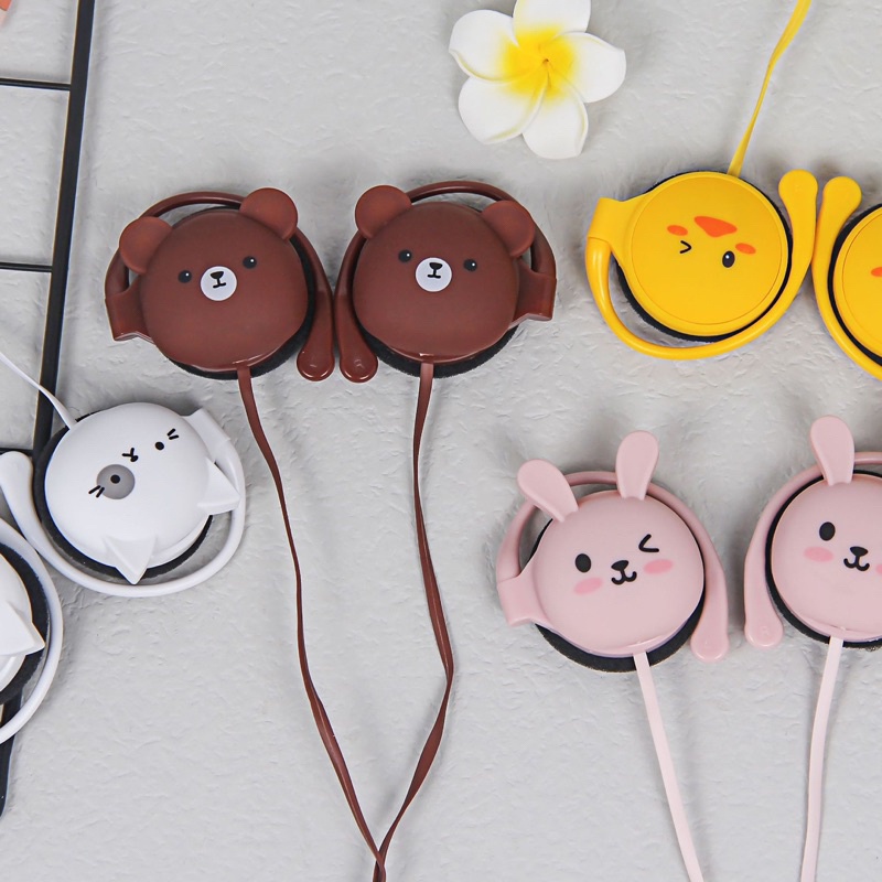 [KN-3066 ] Headset Earphone cartoon imut  / Earphone Lucu lovely