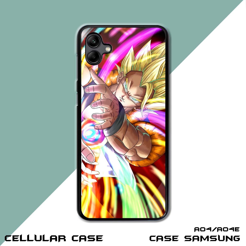 Case Glossy HD Samsung A04 A04E M04 [CS10] Dragon Ball Aesthetic Anime Casing Kilau Hardcase Hp Sams