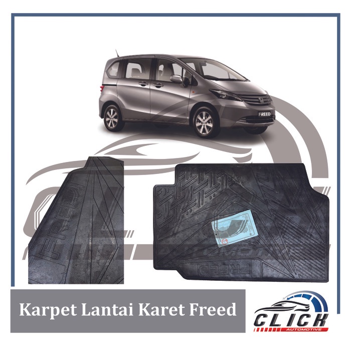 Karpet Lantai Karet Honda Freed/Karpet Lantai Karet mobil Honda Freed