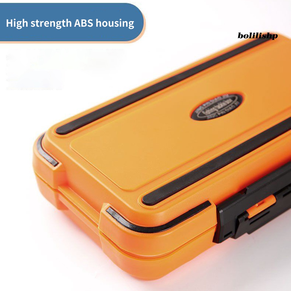 Bo-lure Kotak Kompartemen Tahan Air Kapasitas Tinggi Anti-Tabrakan ABS Fishing Tackle Tools Storage Box Angling Supplies