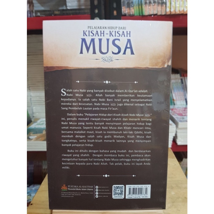 Buku Pelajaran Hidup dari Kisah-kisah Musa - Pustaka Al-Kautsar