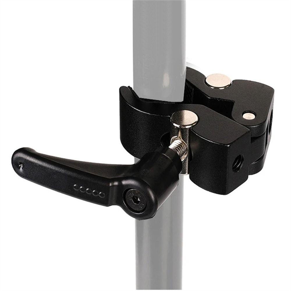 Klip Tang Kepiting Agustina 1Pc Penjepit Benang Hitam Bite Fixing Clip Aksesoris Studio Fotografi Aksesoris Support Bracket