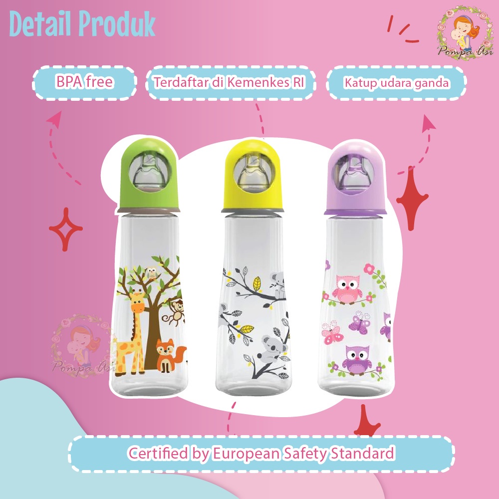 Baby Safe Botol Susu Bayi Wide Neck / Botol Susu Bayi Standar Neck / Botol Susu Baby Safe