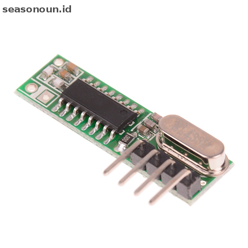 Modul RF Seasonoun 433mhz kit receiver Dan transmitter superheterodyne Untuk arduino.