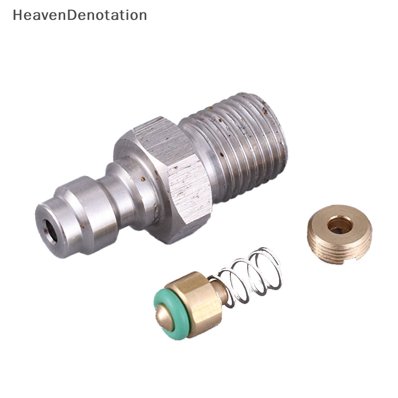 [HeavenDenotation] Pcp Paintball Pneumatic Quick Coupler 8mm M10x1 Male Plug Adapter Fitg1/8NPT HDV