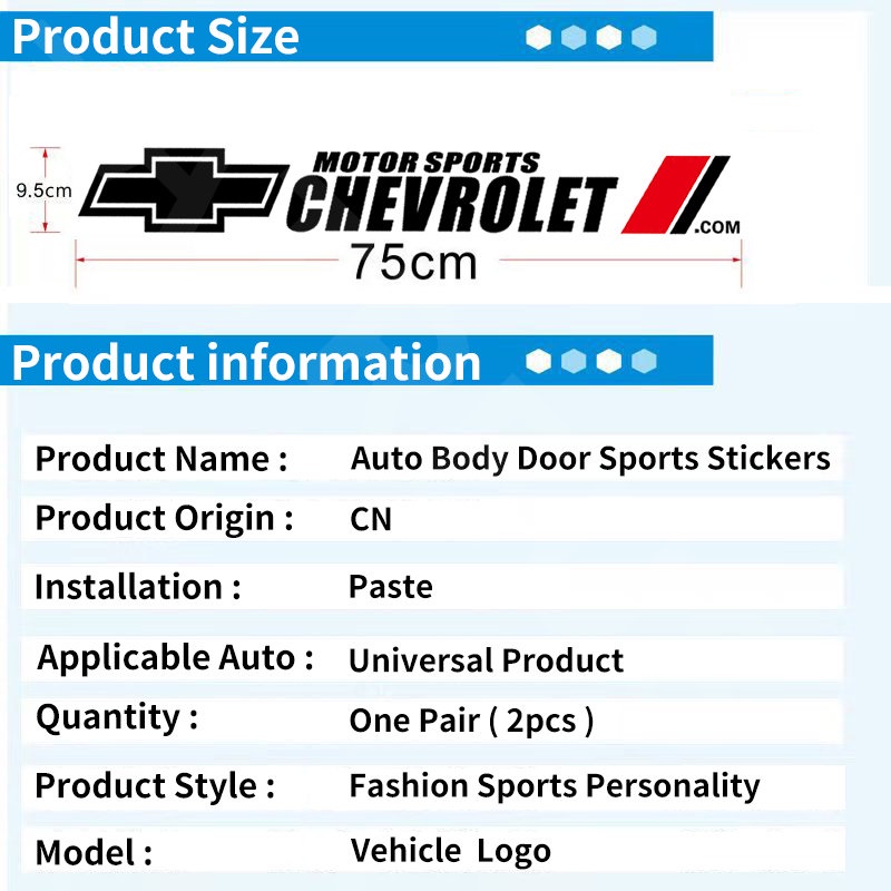 Chevrolet Stiker Mobil Auto Door Side Body Decor Decals Anti Gores Cover Lecet Untuk Spin Orlando Captiva Lova Zafira Trax Colorado Aveo Spark Aksesoris Dekorasi Mobil