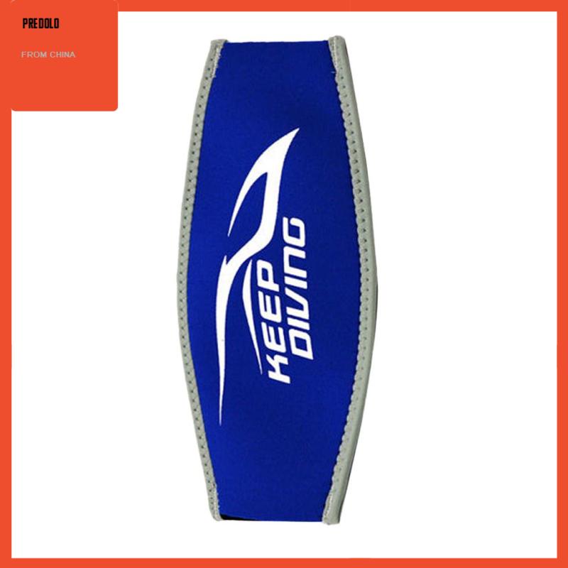 [Predolo] Comfort Neoprene Diving Scuba Strap Cover Pelindung Biru