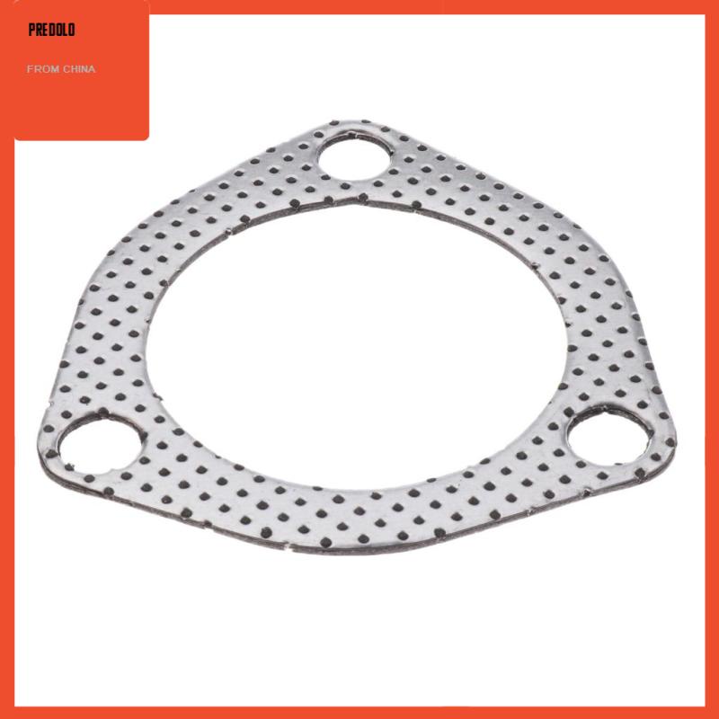 [Predolo] Gasket Knalpot Suhu Tinggi Segitiga Mobil Berkualitas 2.5 inch