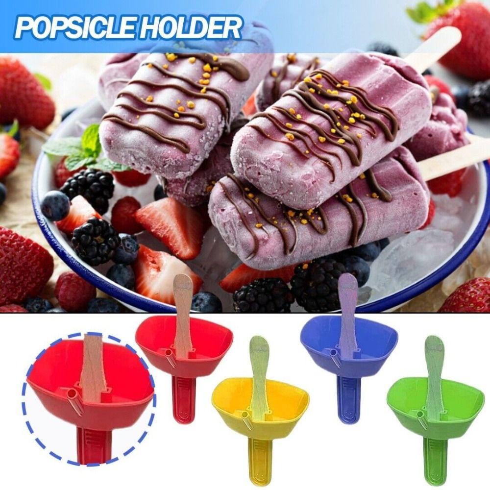 TOP Drip Proof Popsicle Holder Portable Dirtiness free Pelindung Es Loli Ganda Ringan Anti Aliran