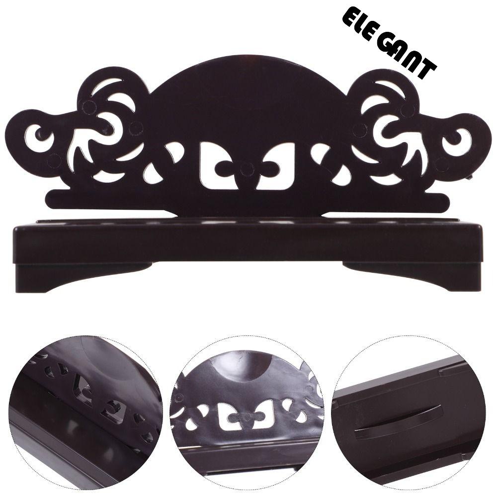 [Elegan] Stand Fan Lipat 1Pcs Art Style Creative Display Base Holder Dekorasi Meja Kipas Hias Holder