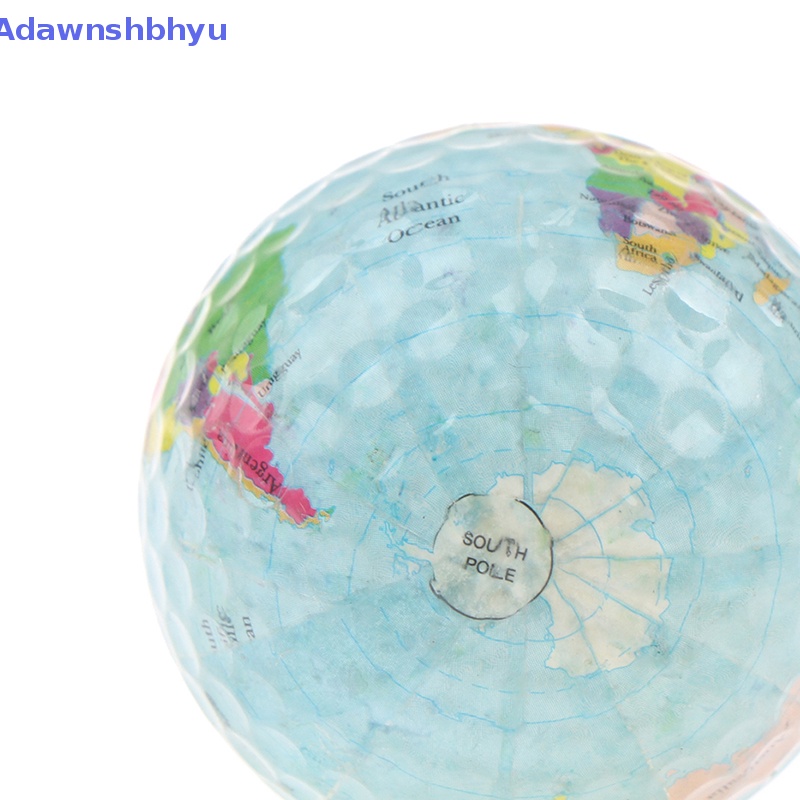 Adhyu Globe Map Print Earth Bola Golf Indoor Outdoor Alat Latihan Pemula ID