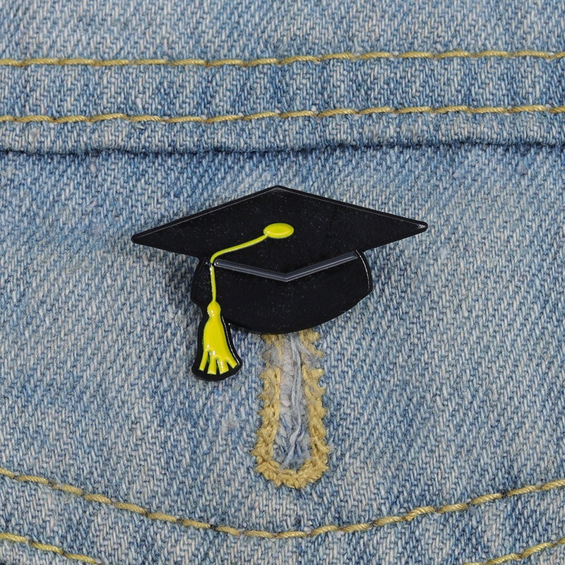 Musim Wisuda Enamel Pin Kartun Sarjana Topi Bros Lencana Kerah Pin Graduate Perhiasan Aksesoris Hadiah Untuk Teman Mahasiswa