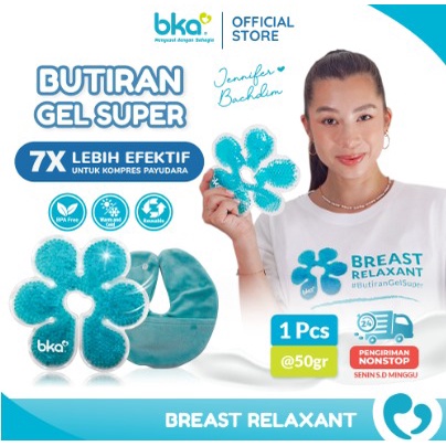 BUTIRAN GEL SUPER BREAST RELAXANT BKA Isi 1&amp;2 pcs| Kompres Payudara Ibu Hamil | Relaksasi Payudara Bantu Persiapan Asi Lancar