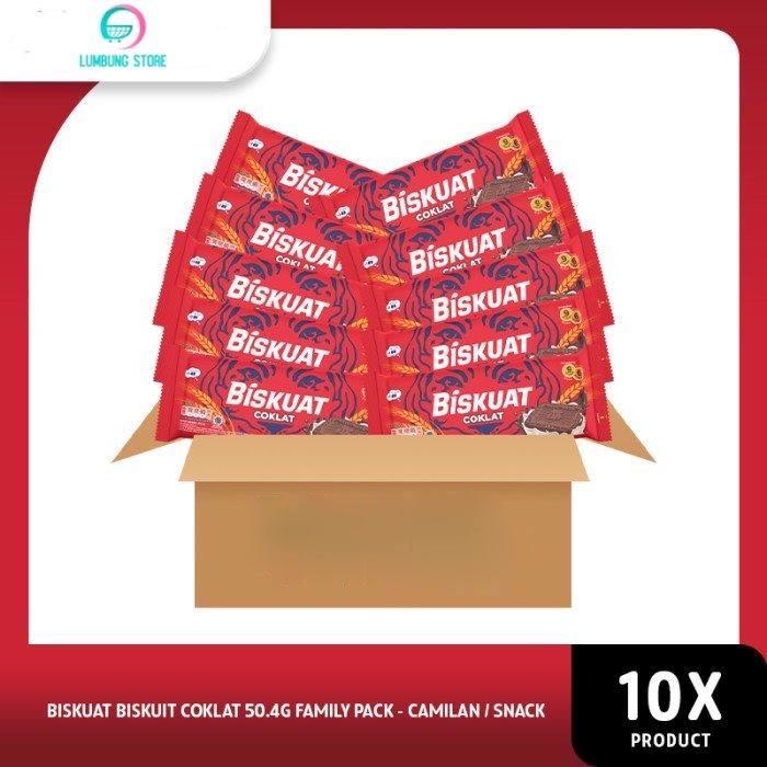 

Biskuat Biskuit Coklat 50.4g Family Pack - Camilan / Snack