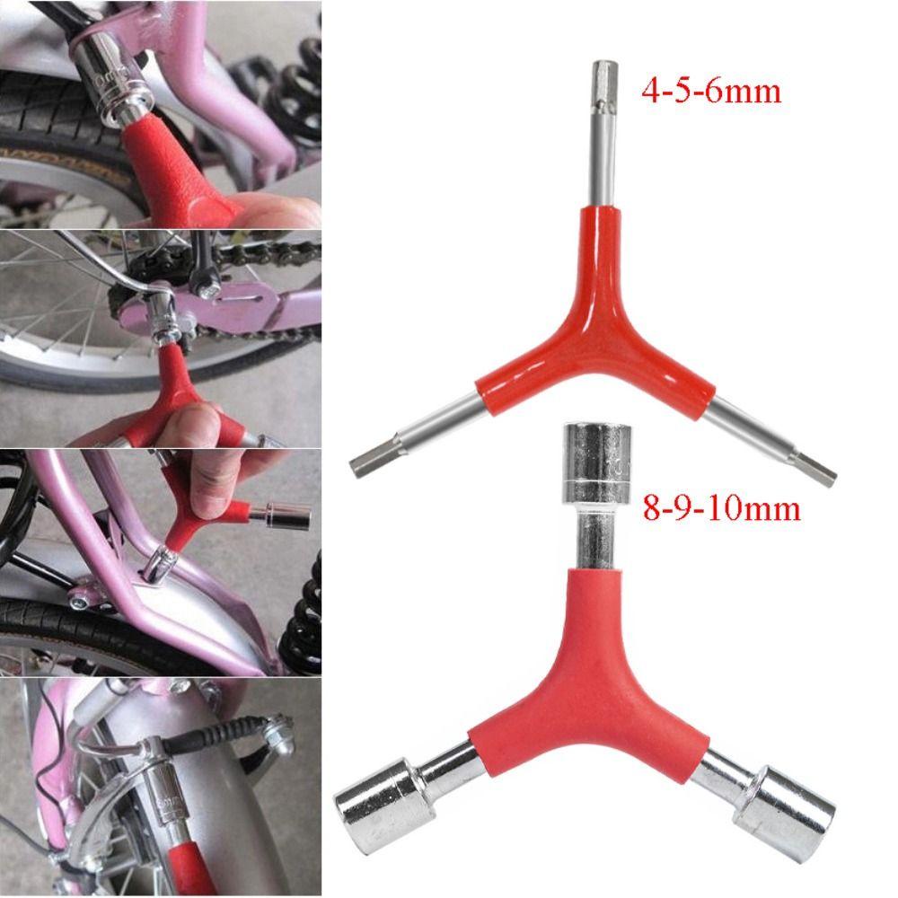 TOP Kunci Pas Hexagon Portable Hand Tool 4-5-6 8-9-10mm Hex Spanner