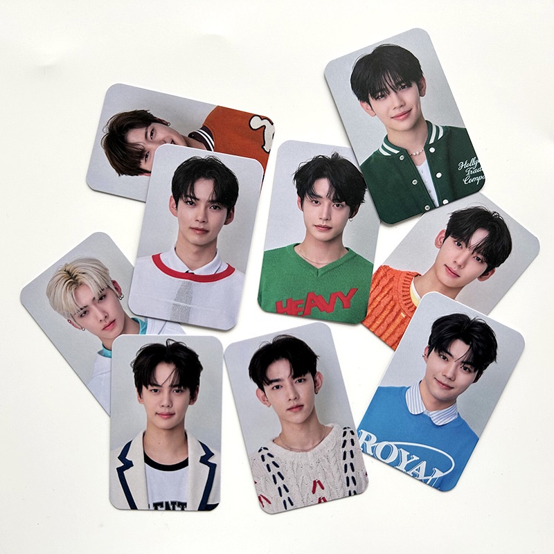 9pcs/set ZB1 ID CARD Photocards ZEROBASEONE KCON Lomo Kartu Kpop Postcards