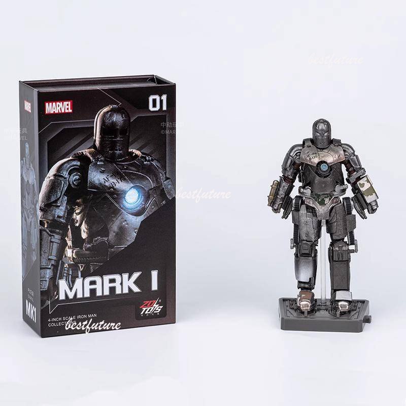 Marvel Iron Man Figure Avengers Super Hero Spiderman Action Figure Anak Laki-Laki Koleksi Model Mainan