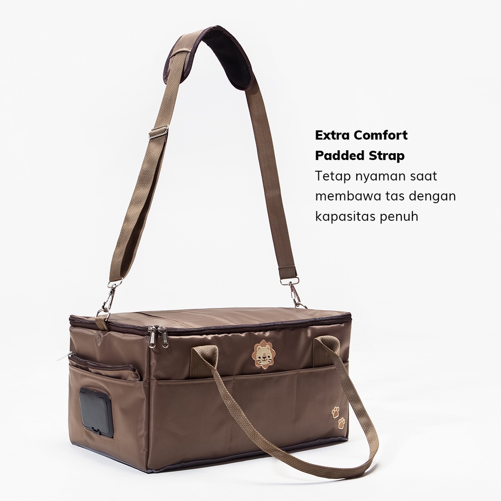 FitPac Diaper Bag/Tas Bayi/Caddy Bag - Size XL - DiaperPac XL
