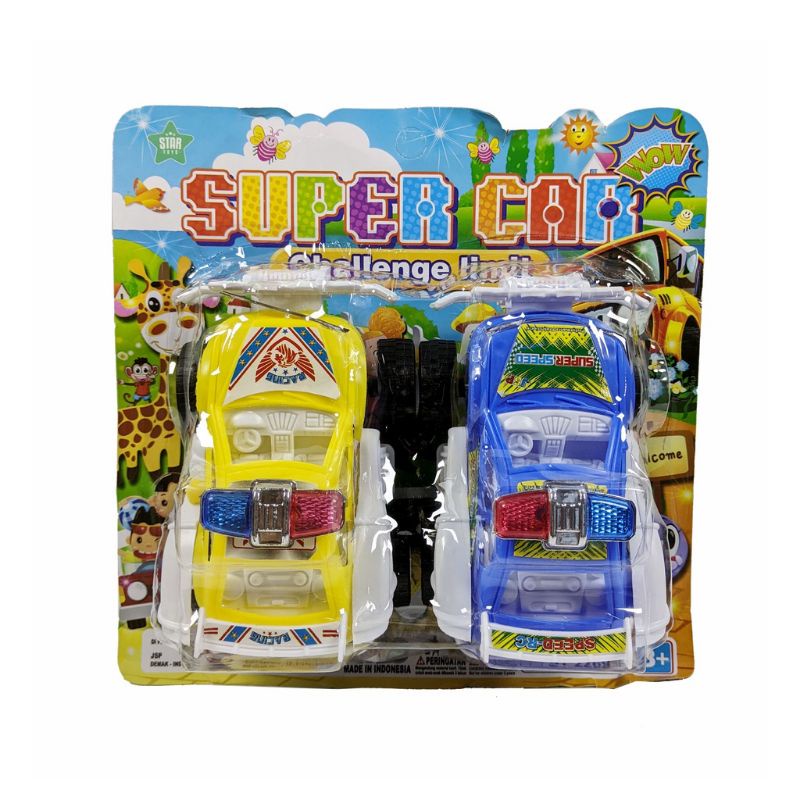 Mainan Anak Mobil Super Car Isi 2 PCS / Mainan Anak Mobil Jeep | FII STORE_
