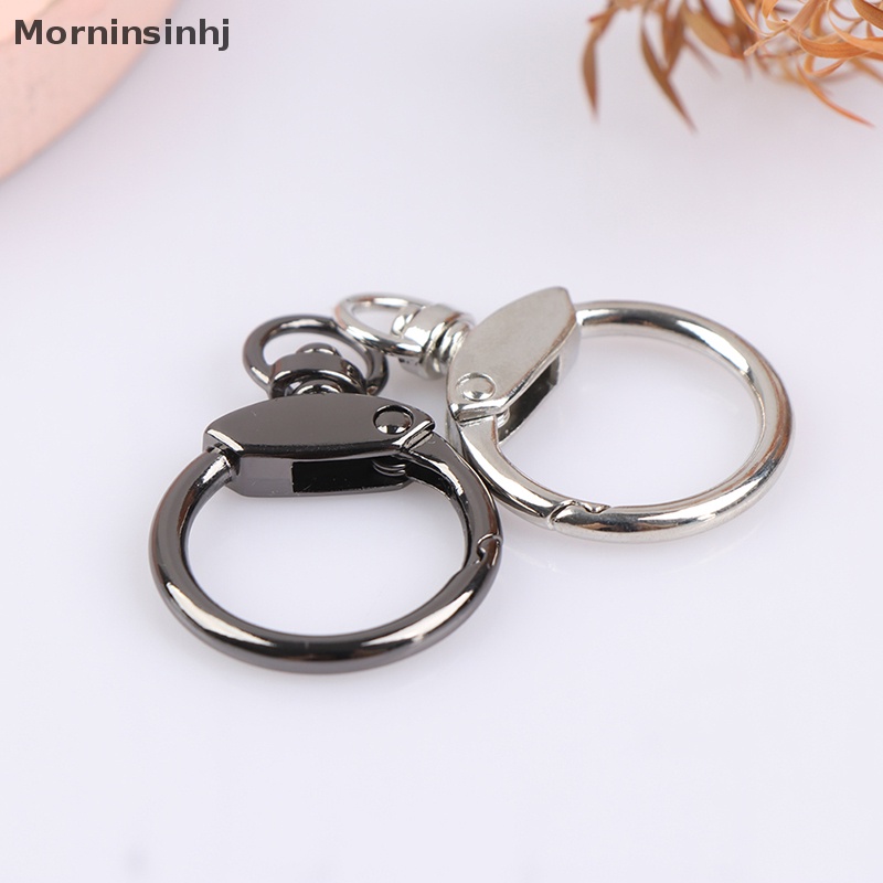 Mornin 5Pcs Penjepit Logam Carabiner Spring Style Rotag Gantungan Kunci Lobster Lock Clip id