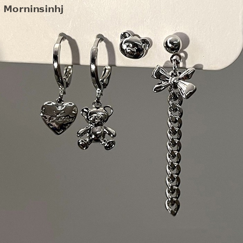 Mornin Gratis 2022trend Baru Anting Cherry Gothic Aksesoris Angin Dingin Cinta Set Perhiasan Cincin Untuk Wanita Women Jewelry Gift id