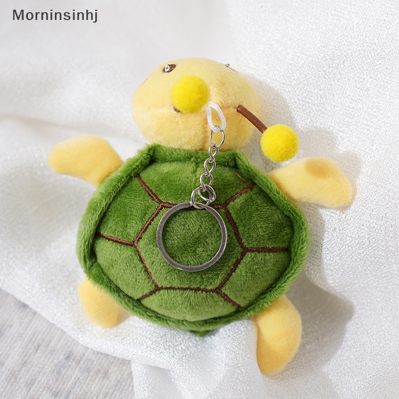 Mornin Kartun Plush Turtle Bee Doll Liontin Gantungan Kunci Lucu Dapat Dibelah Turtle Bee Plush Doll Tas Liontin Gantungan Kunci Mobil Ornamen id