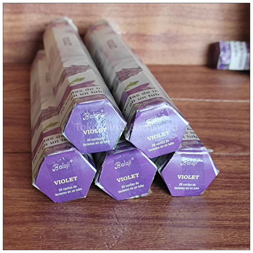 Hio Dupa Wangi Aromaterapi Violet Lavender Isi 20 Stik Balaji