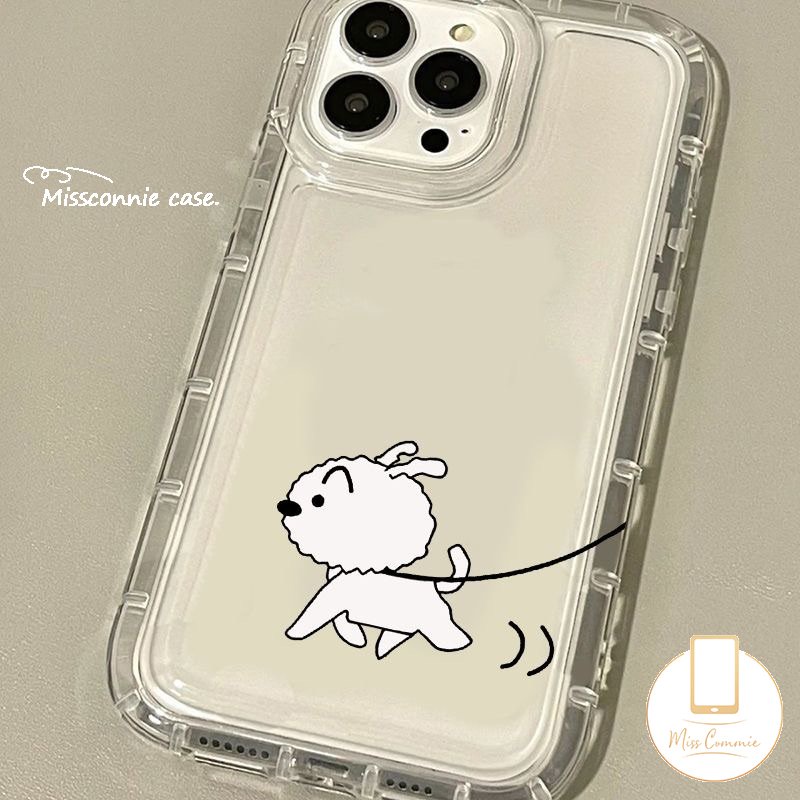 Casing Untuk Realme C53 C55 C25 C21Y C11 2020 C15 C25s C12 5 9i 6i 5i 5s 7i C35 C20 C25Y C33 C30 C30S C17 C3 C1 C2 C11 Kartun Snoopy Cute Puppy Transparan Airbag Shockproof Cover